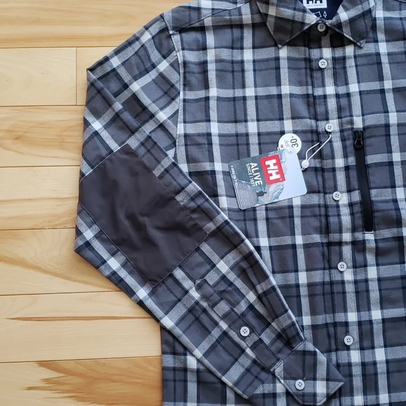 HH - Mens button down long sleeve shirt - Picture 8 of 14